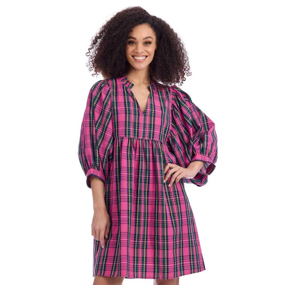NEW MUDPIE shipley dress in pink
